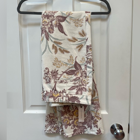 Anthropologie Denim - Anthropologie Pilcro Floral Trouser NWT 31
